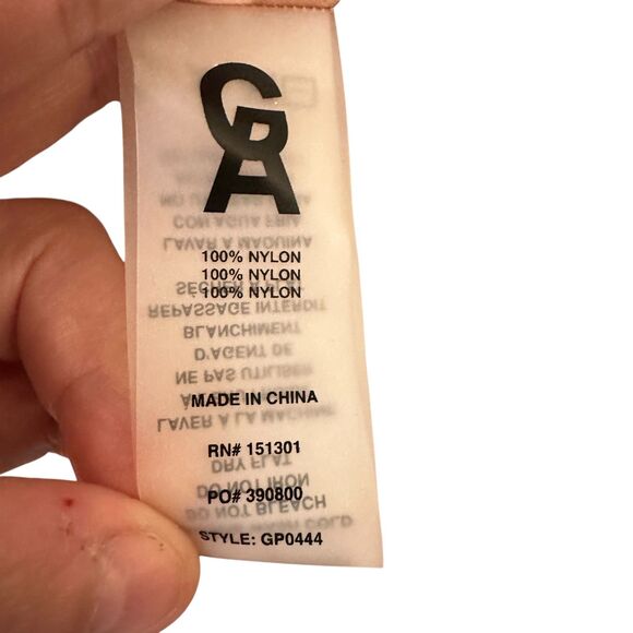 Good American Nylon 1/4 Zip Cinch Waist Cheetah Pink and Brown Jacket Size 1 - Picture 3 of 7